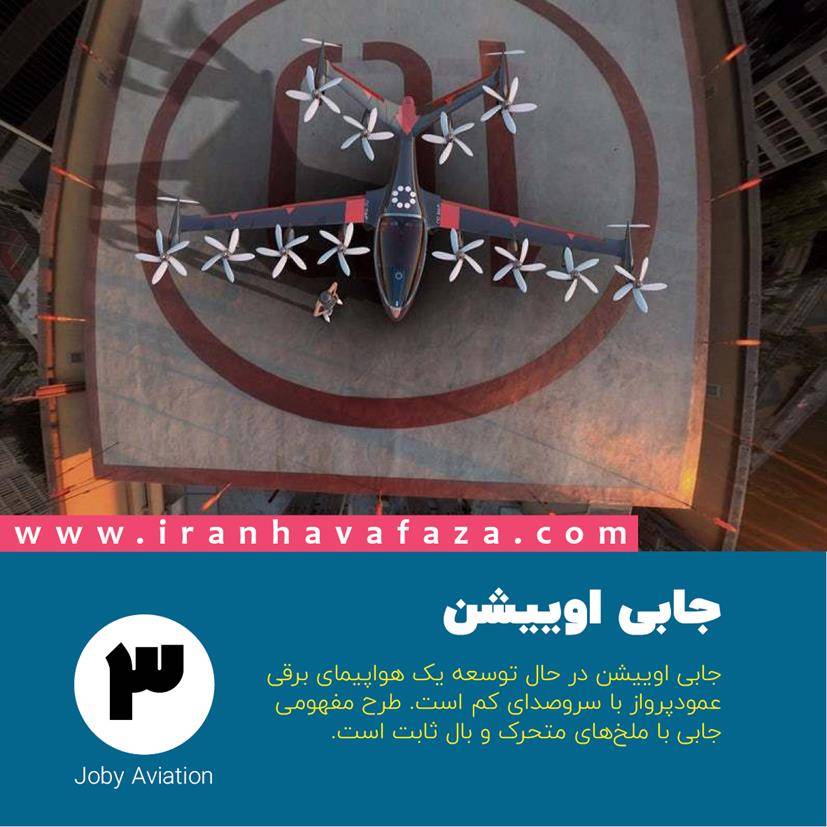 3. جابی اوییشن (Joby Aviation)